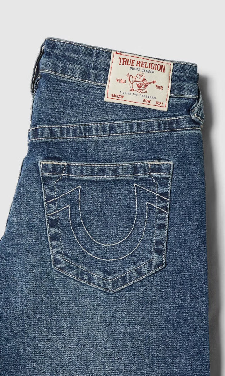 True Religion Bobbi Baggy Dark Wash
