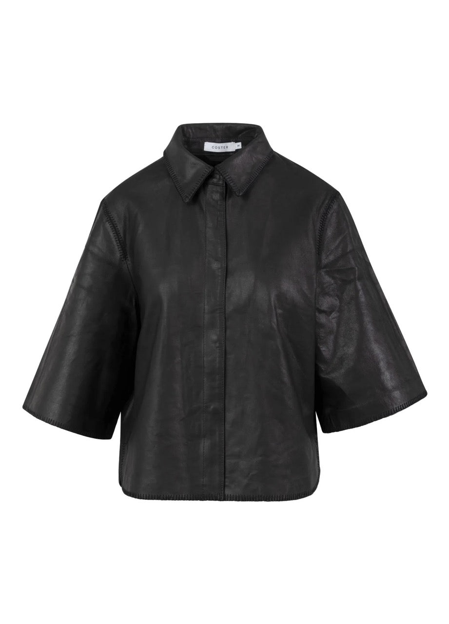Coster Copenhagen Leather Overshirt