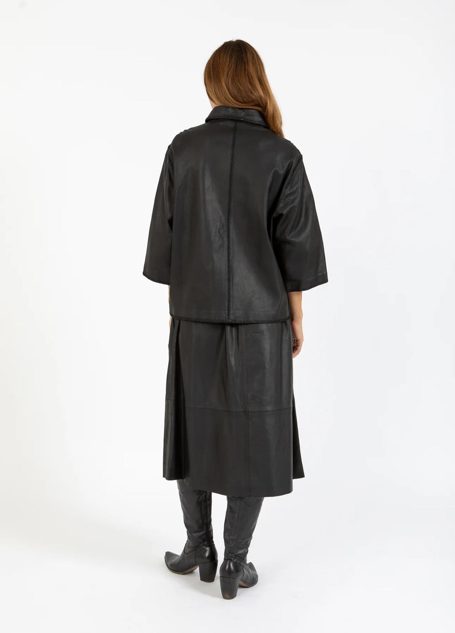 Coster Copenhagen Leather Overshirt