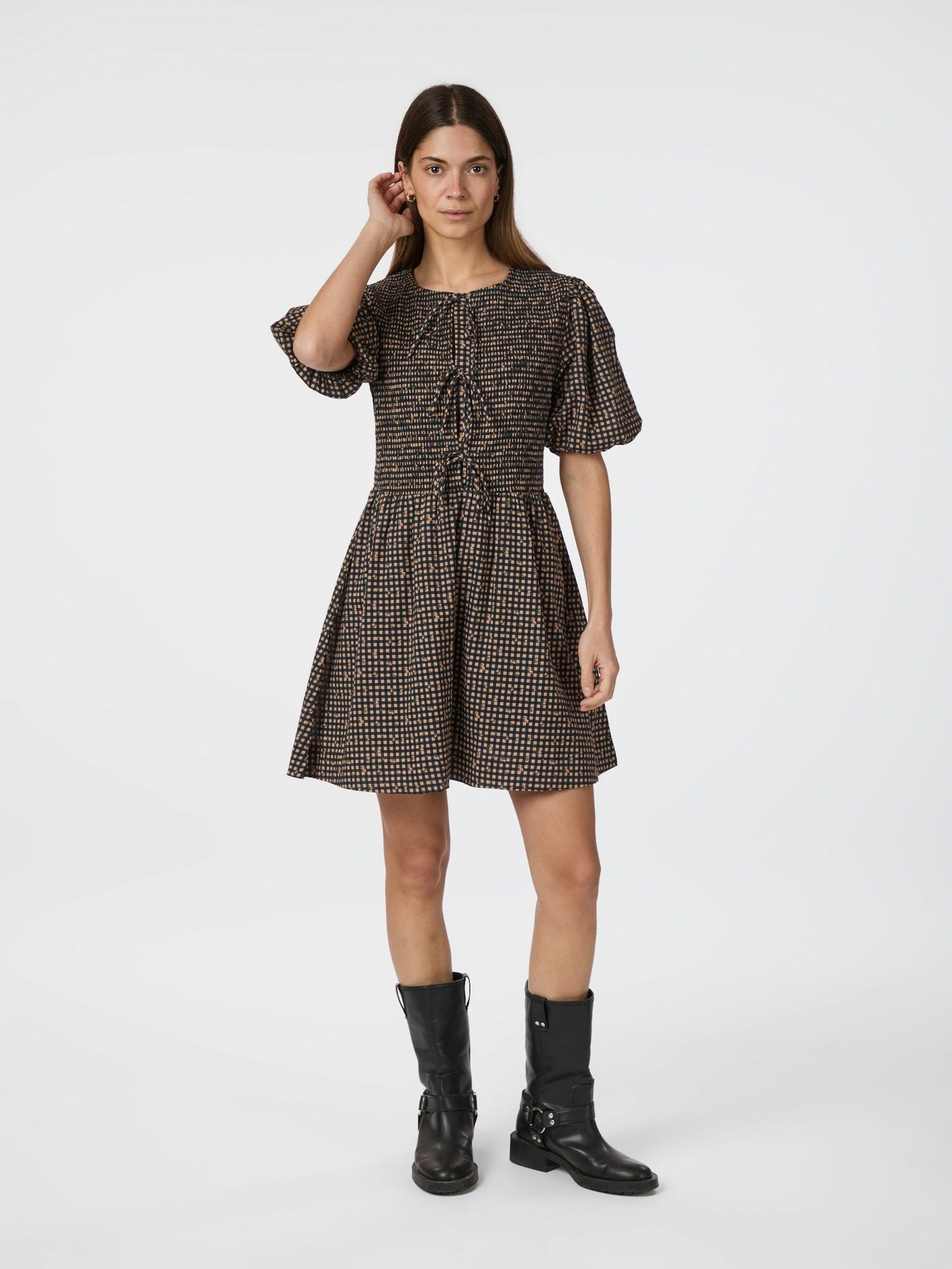 Neo Noir Auda Smock Klänning