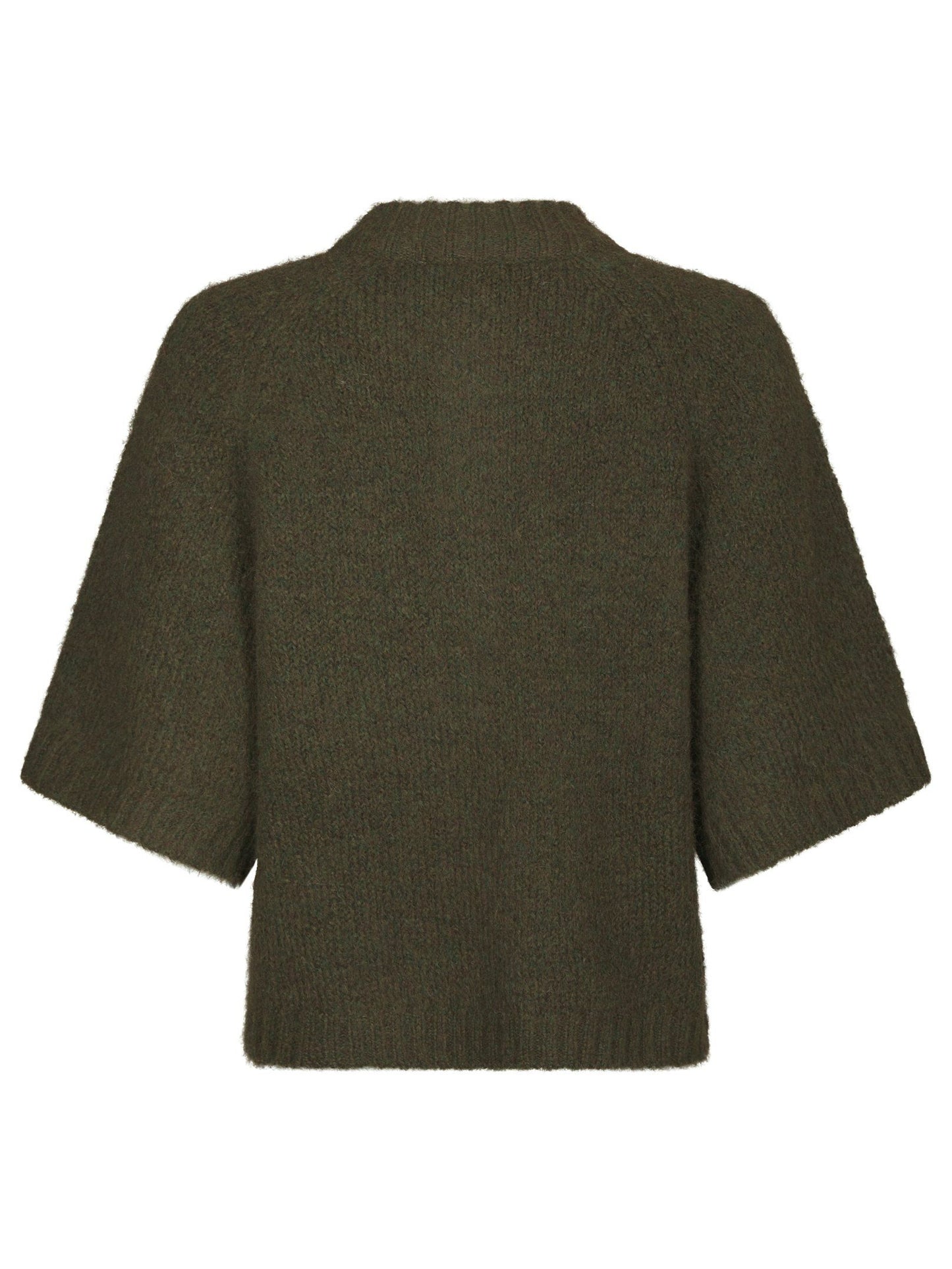 Neo Noir Benuta Fluffy Knit Cardigan