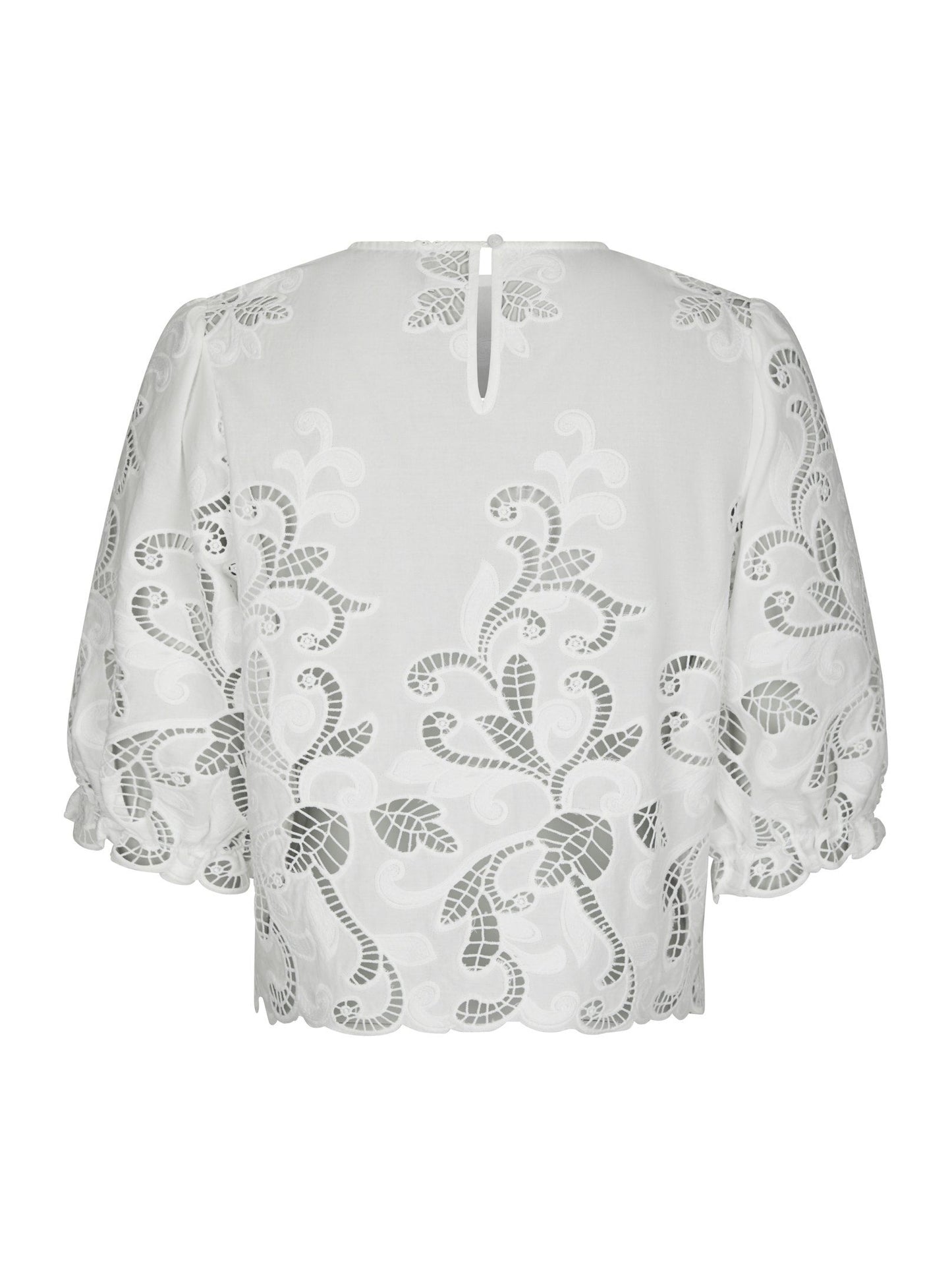 Neo Noir Fie Embroidery Blouse
