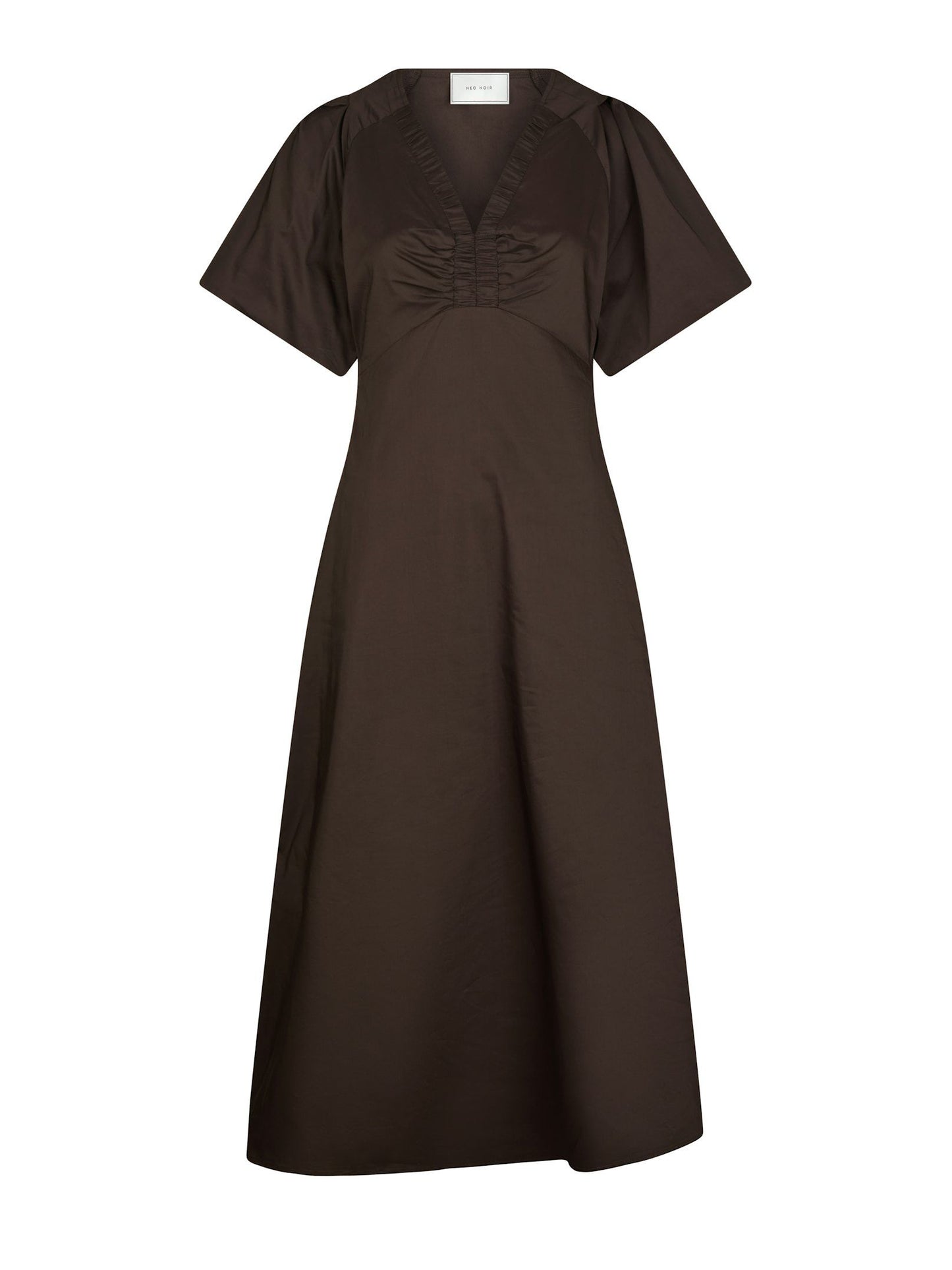Neo Noir Illana Poplin Dress
