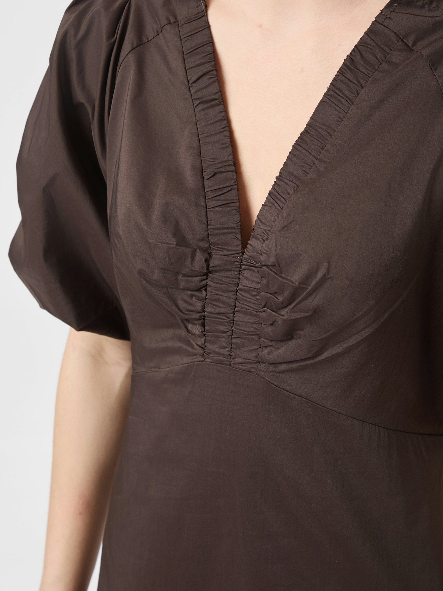 Neo Noir Illana Poplin Dress