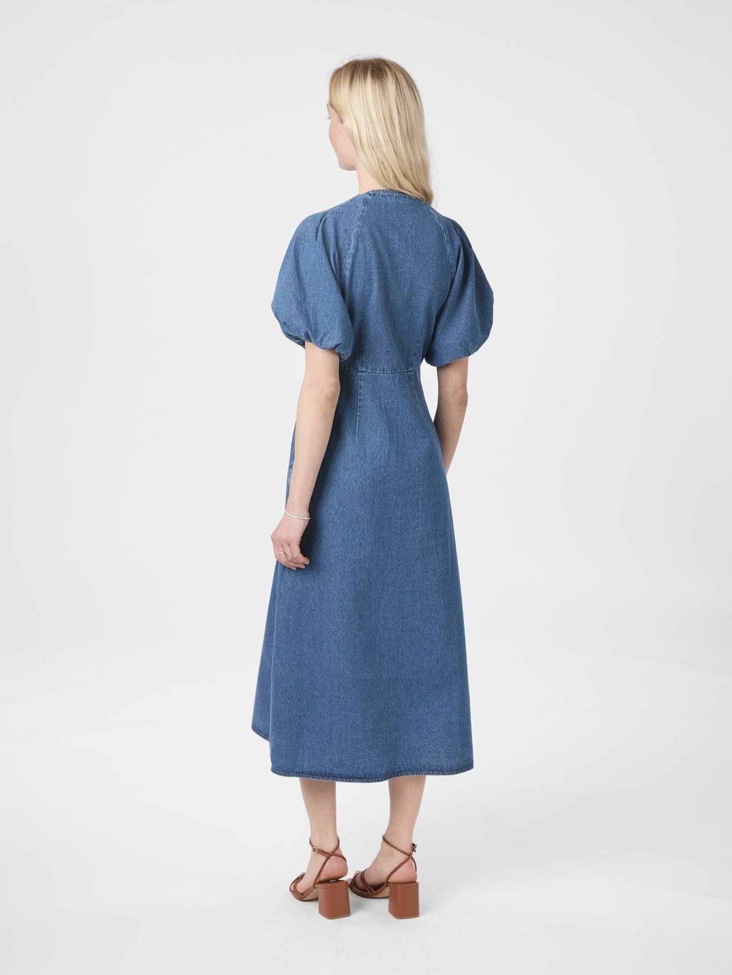 Neo Noir Illana Denim Dress
