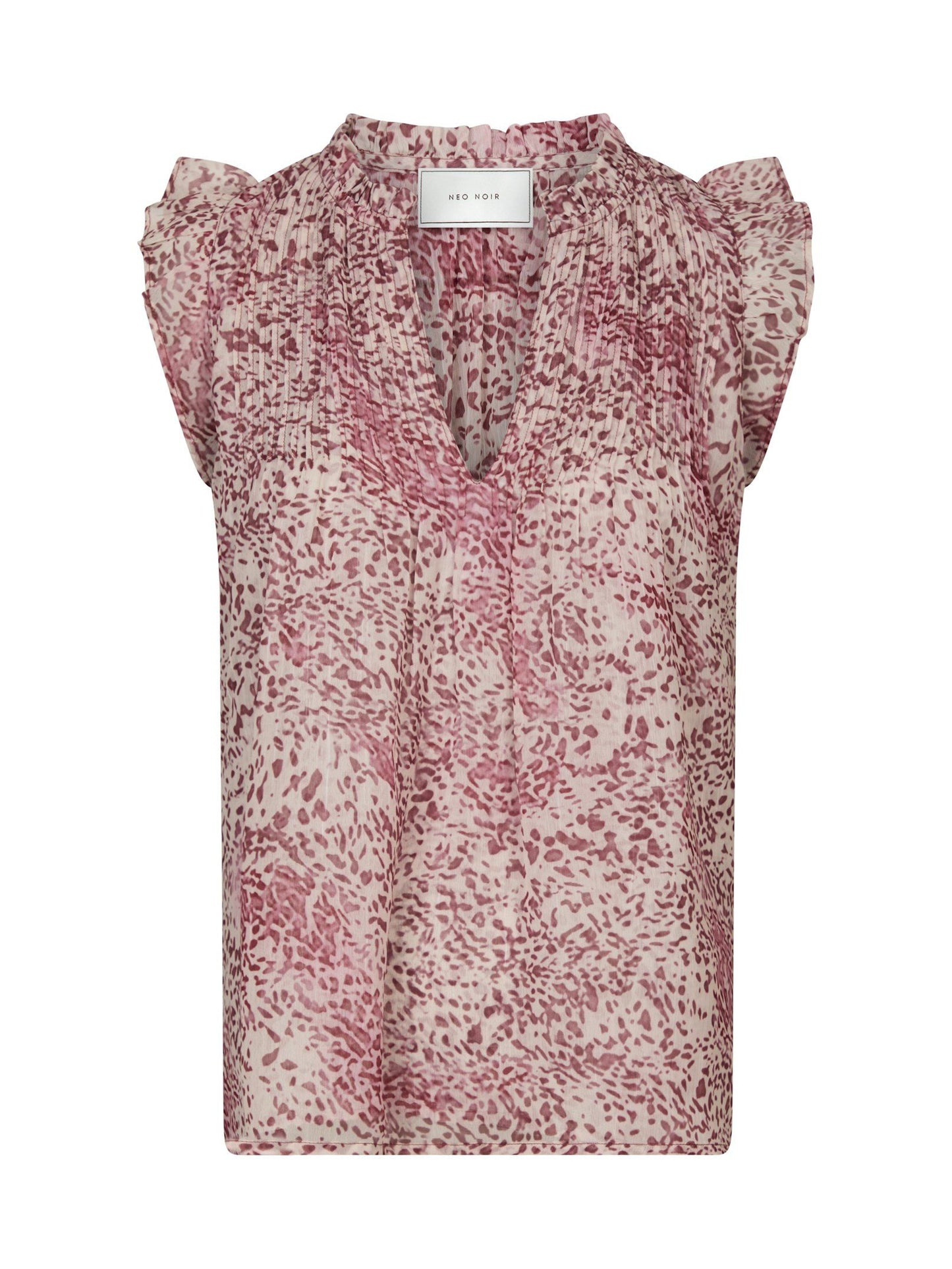 Neo Noir Izar Blur Graphic Top