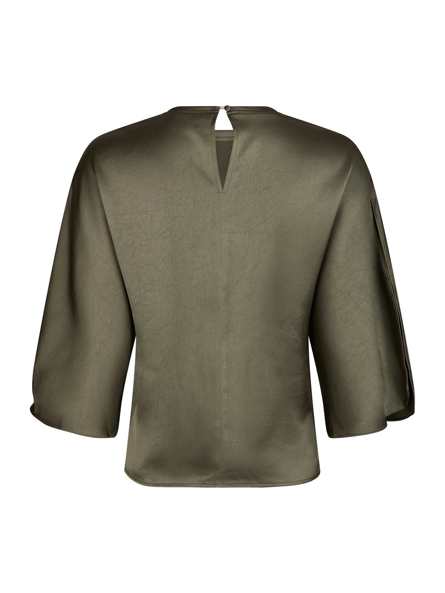 Neo Noir Liora Heavy Sateen Blouse