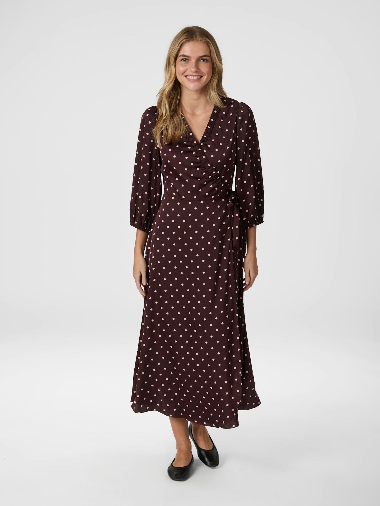 Neo Noir Malinga Dot Dress