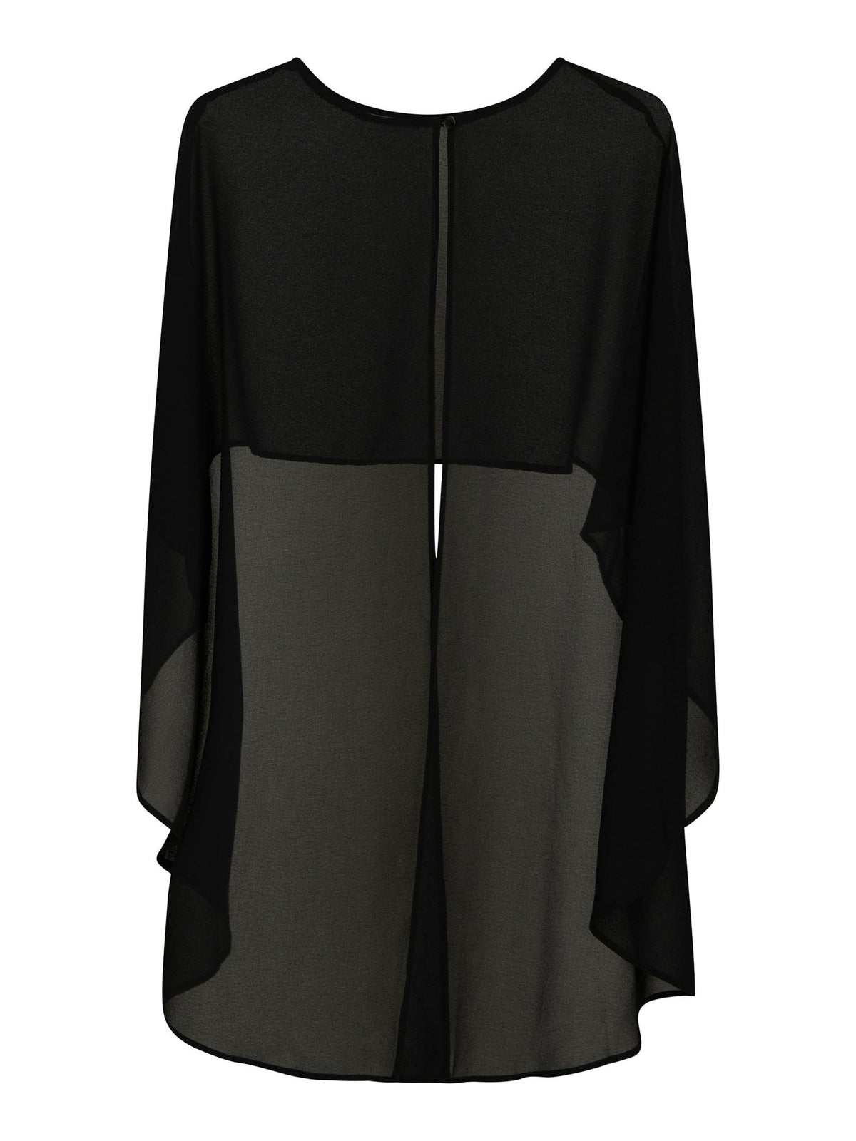 Neo Noir Manufi Chiffon Cape