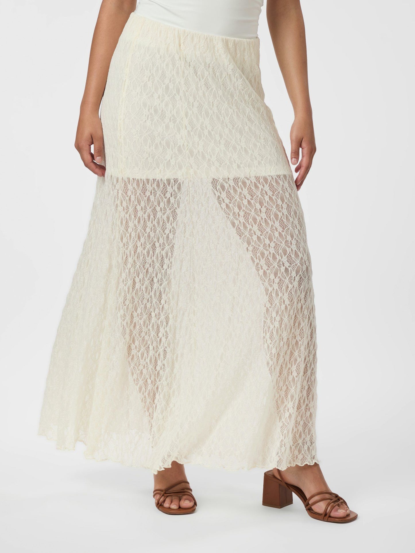 Neo Noir Mariya Lace Skirt