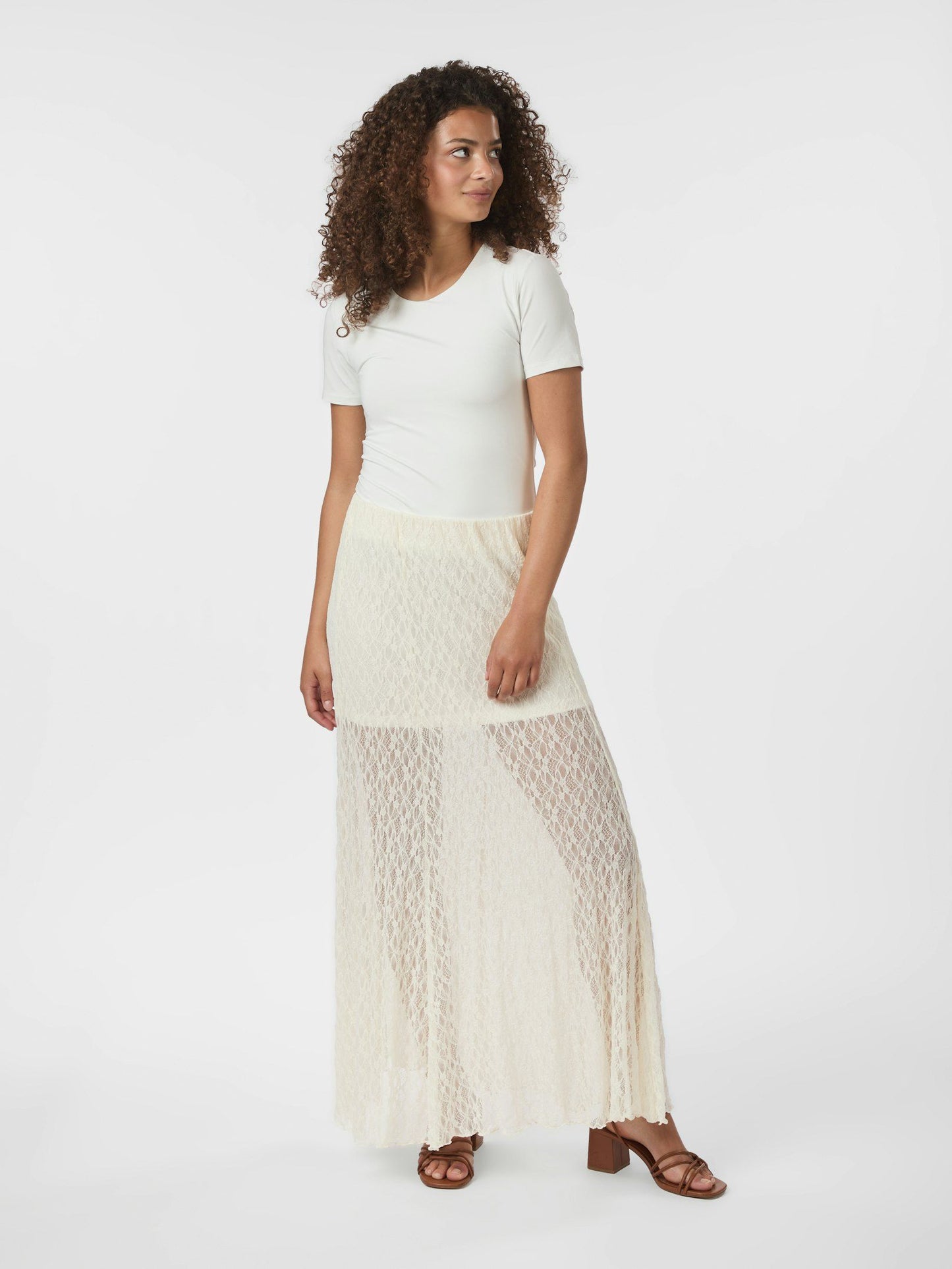 Neo Noir Mariya Lace Skirt