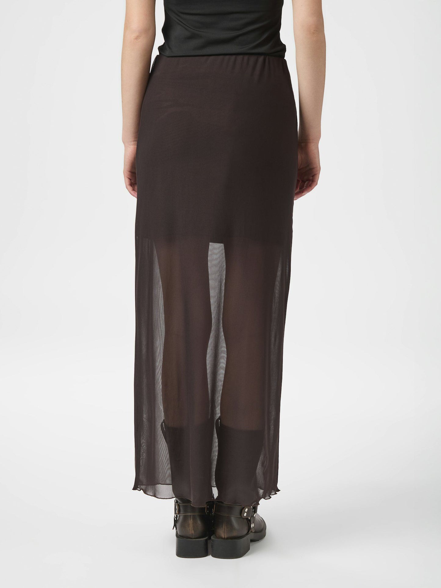 Neo Noir Marlise Mesh Skirt