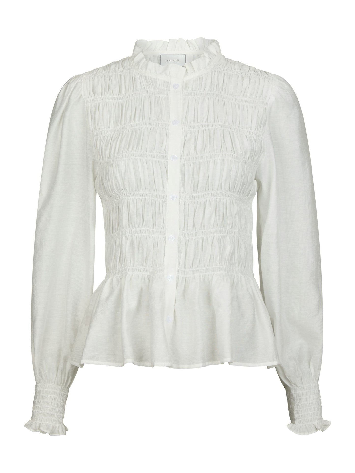 Neo Noir Mocca Smock Blouse