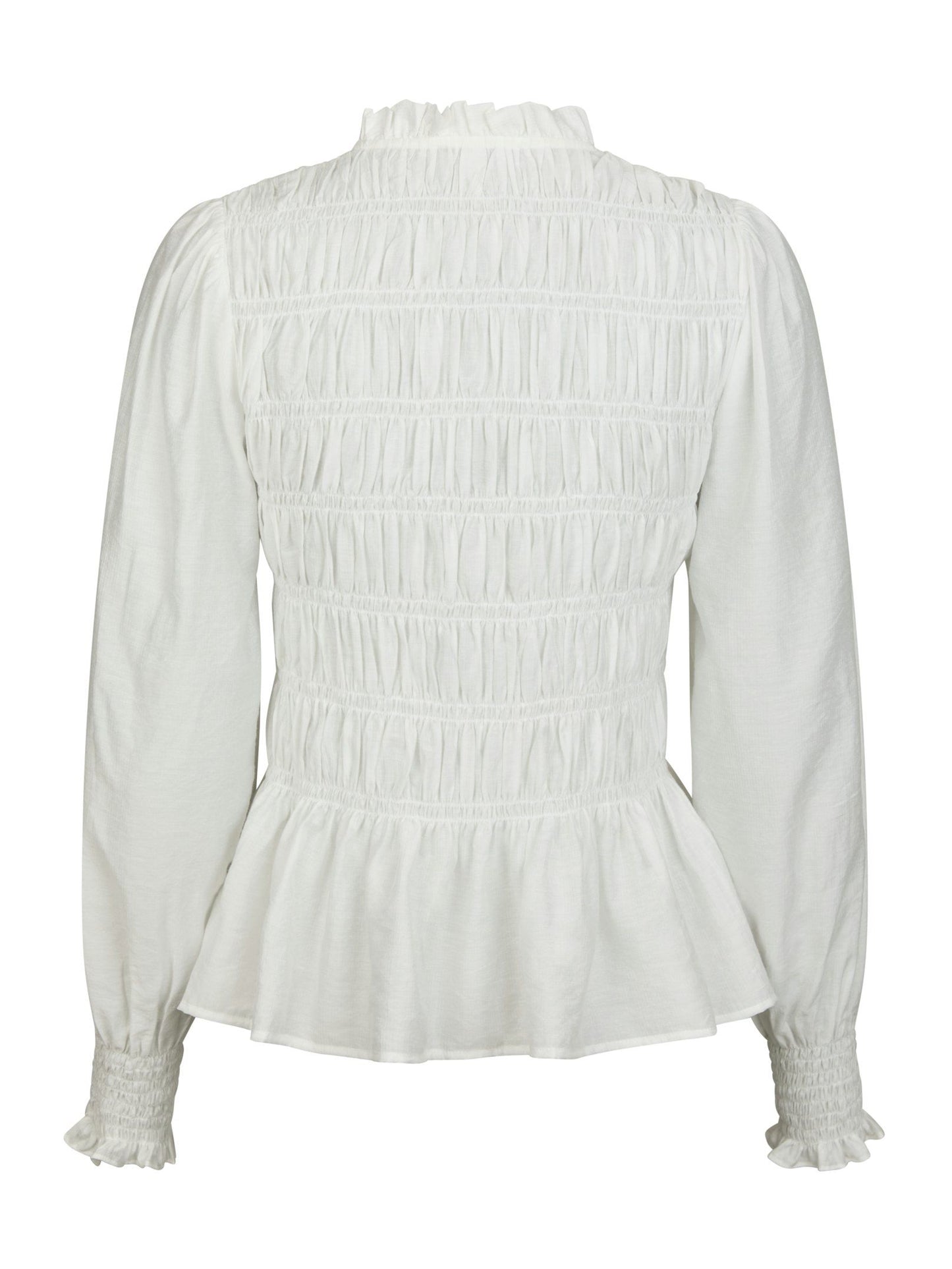 Neo Noir Mocca Smock Blouse