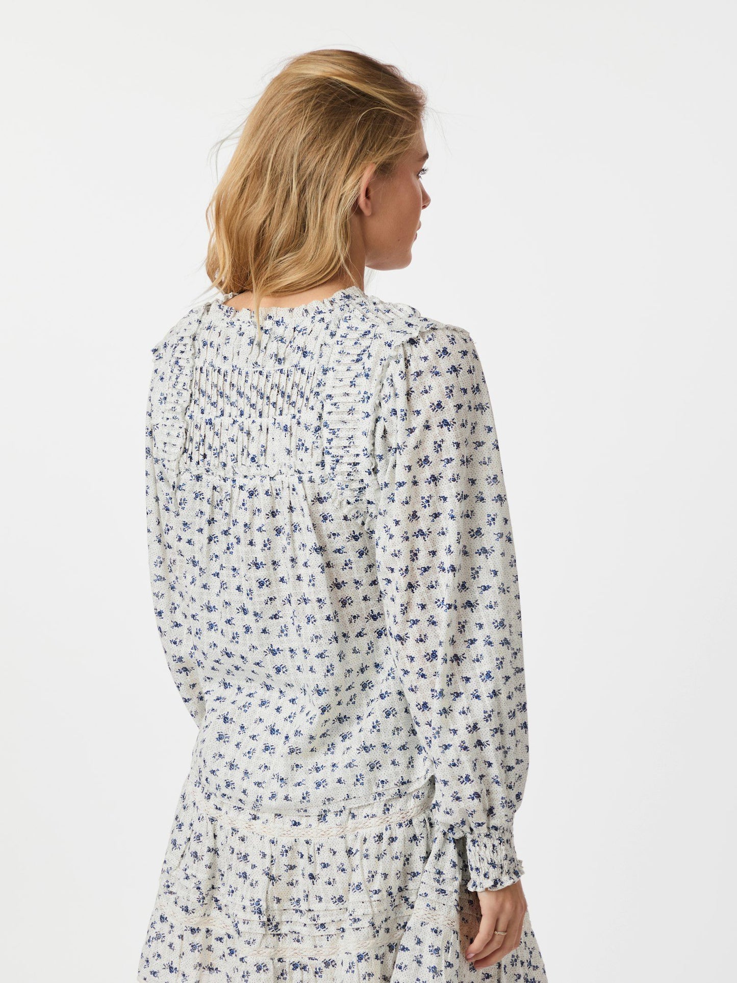 Neo Noir Nipoa Dot Flower Blouse