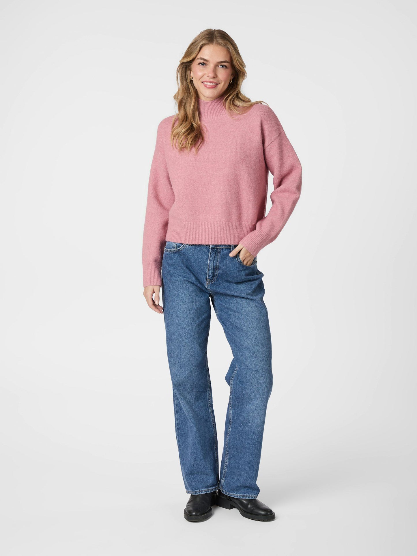 Neo Noir Paulina Knit Blouse
