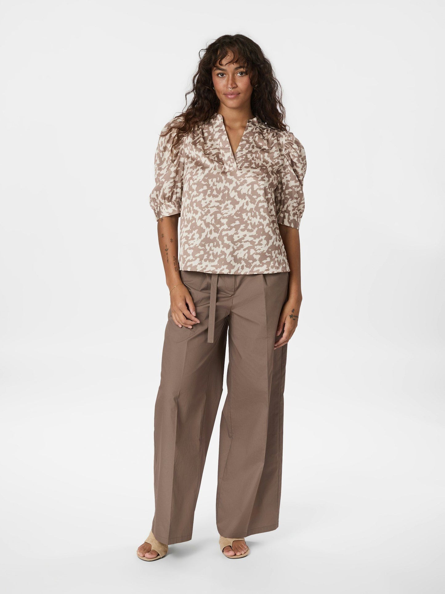 Neo Noir Roella Graphic Fade Blouse