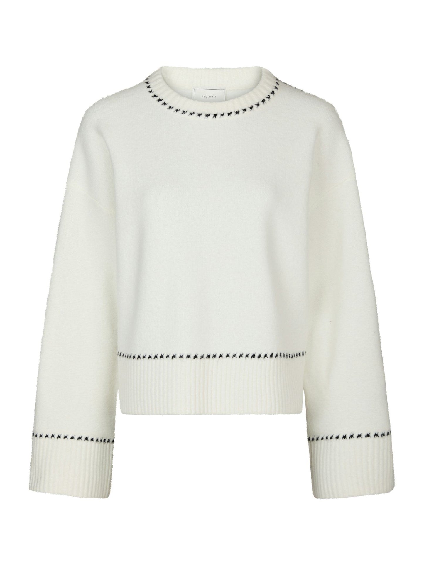Neo Noir Roeme Knit Stich Blouse