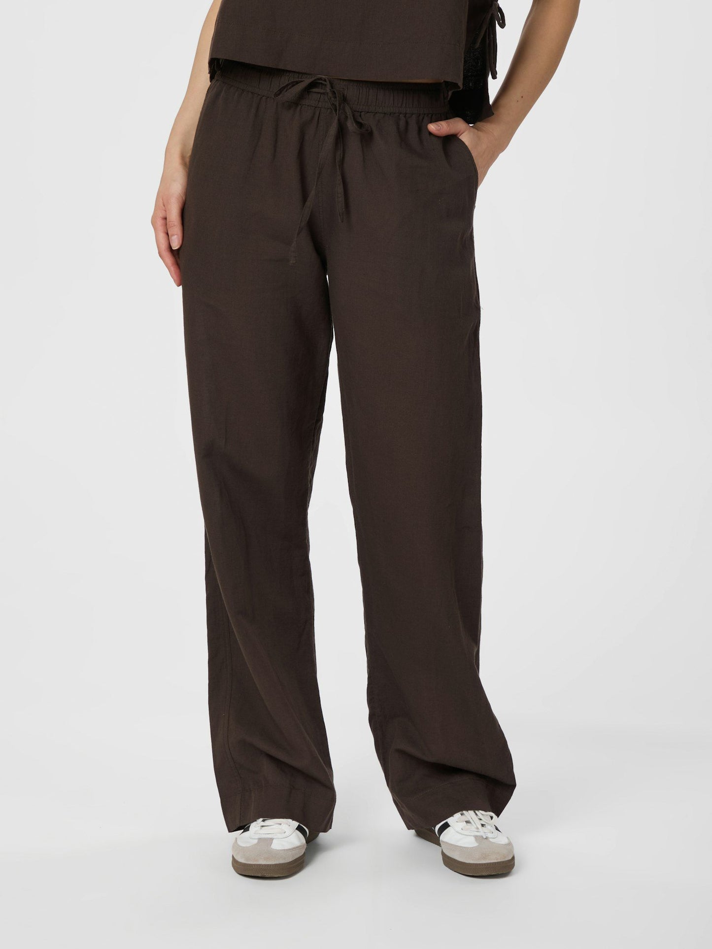 Neo Noir Sonar Linen Byxor