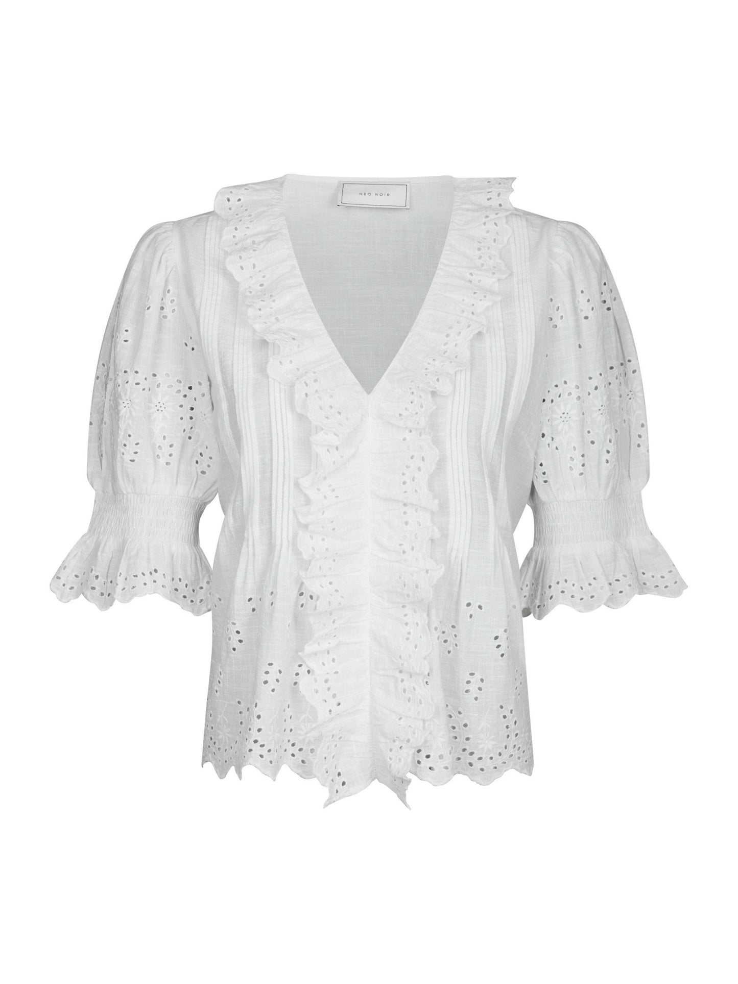 Neo Noir Talise Embroidery Blouse