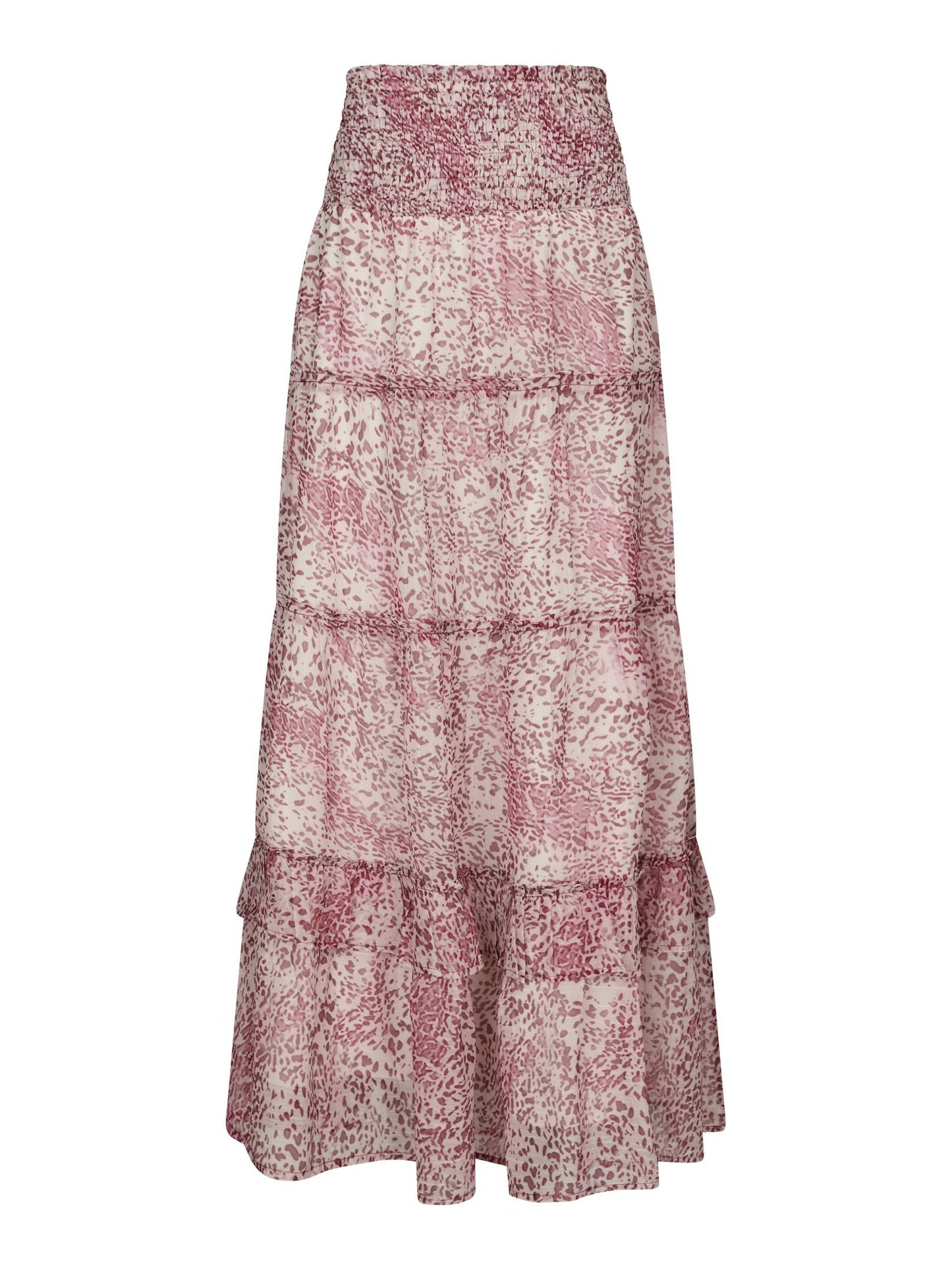 Neo Noir Todo Blur Graphic Skirt