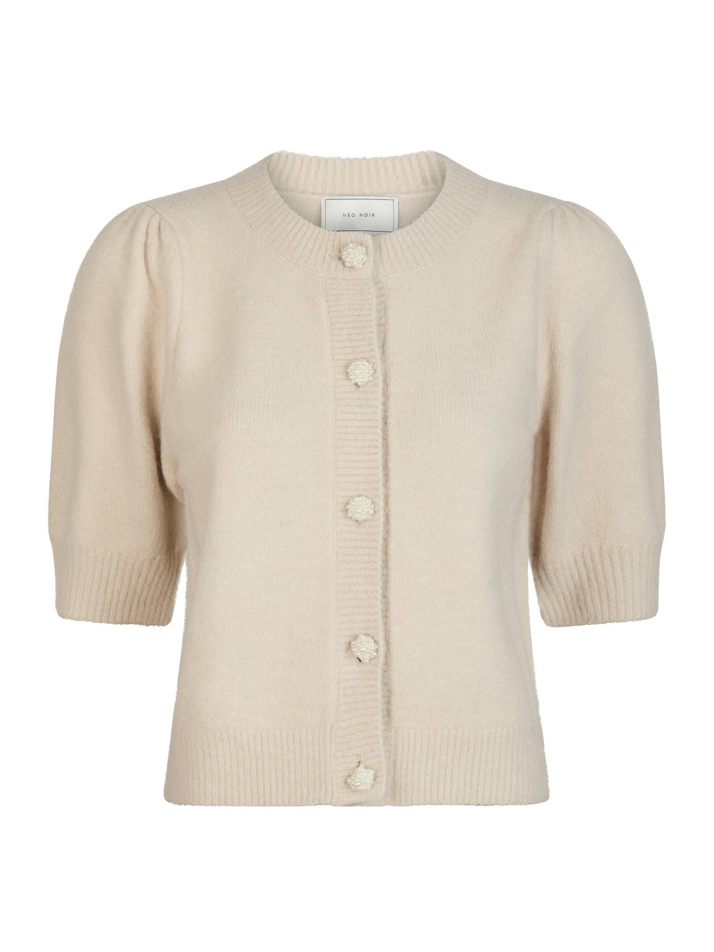 Neo Noir Trudy Deco Knit Kofta