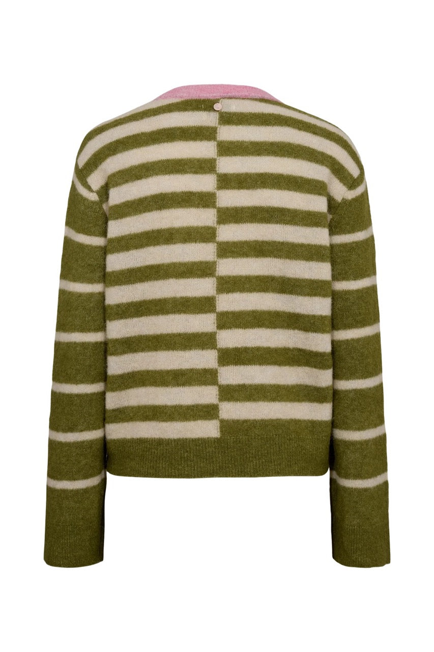 Nümph Nuriette Block Stripe Pullover
