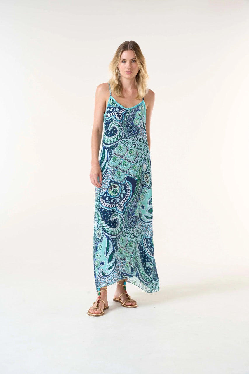 One Season Antoinette Slip Brazil Blue