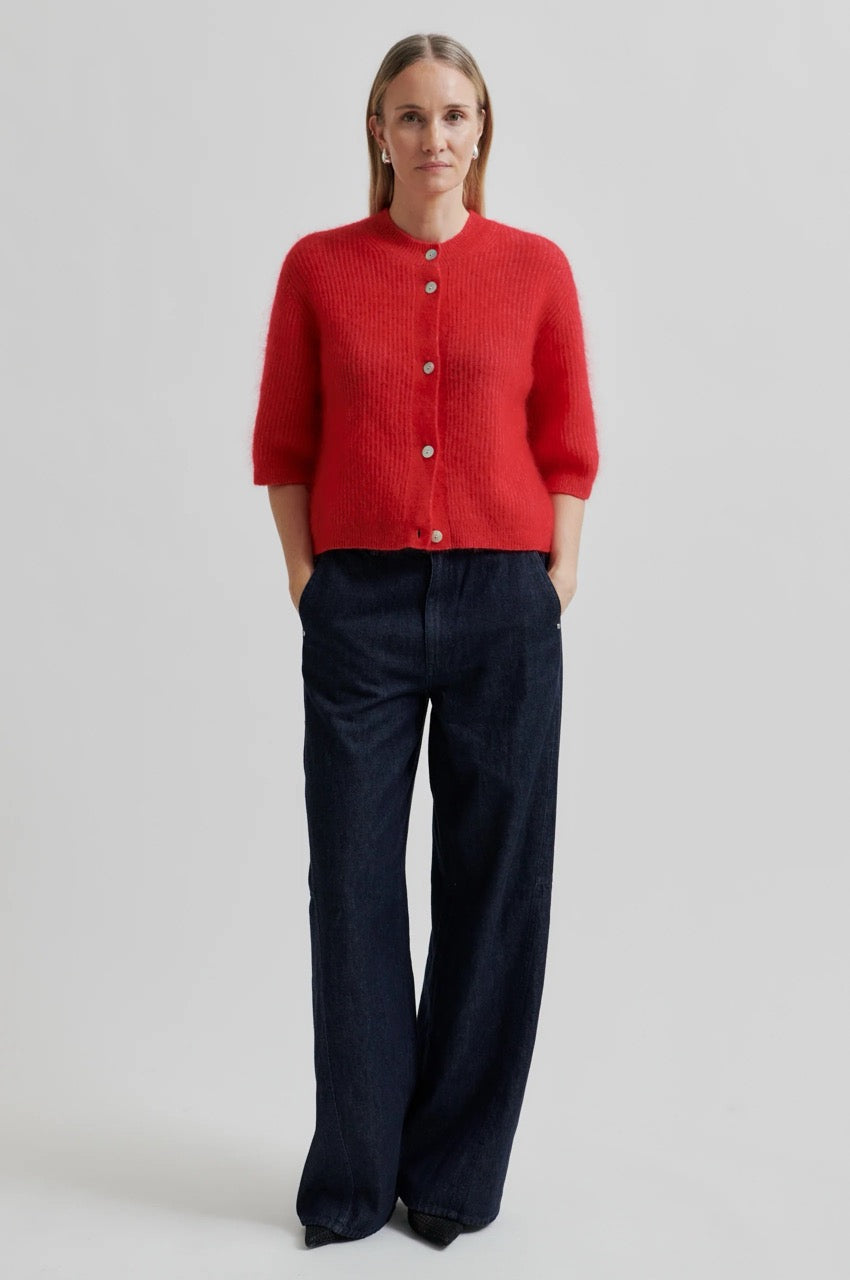 Second Female Andrea Rib Knit Cardigan