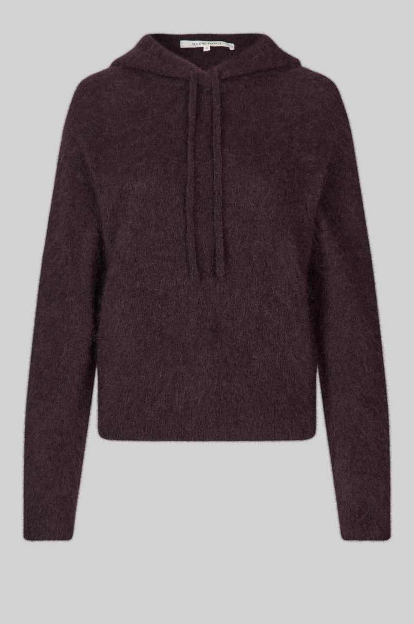 Second Female Anneleen Knit Hoodie