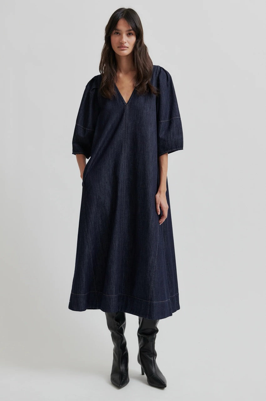 Second Female Dera Denim Dress