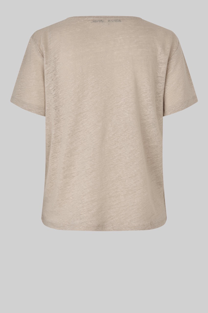 Second Female Peony O-Neck Tee