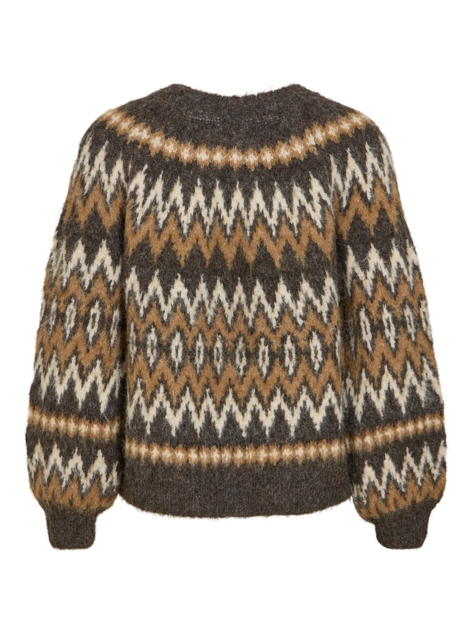 Vila Vibows Jacquard Sweater