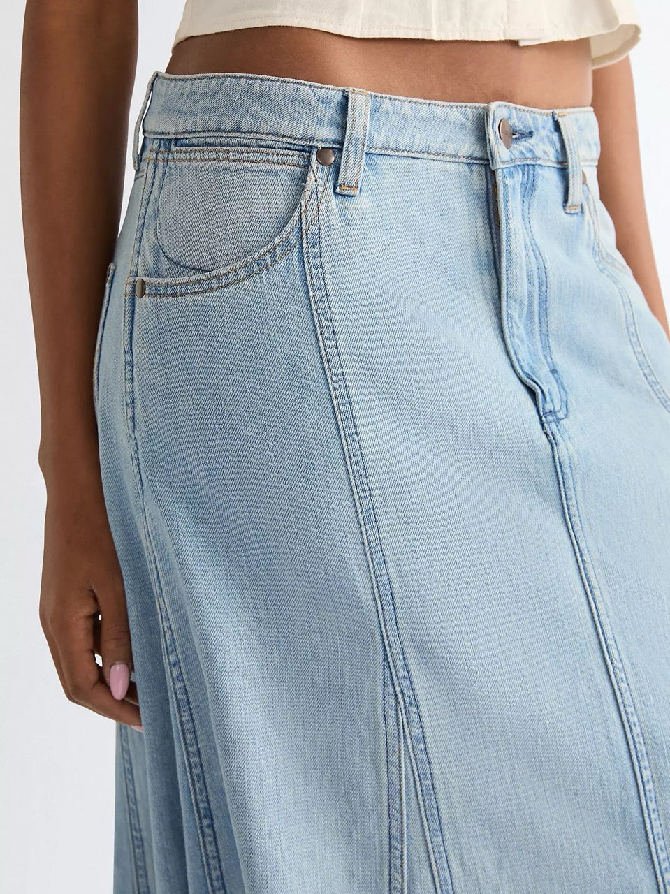 Wrangler Radiating Maxi Skirt
