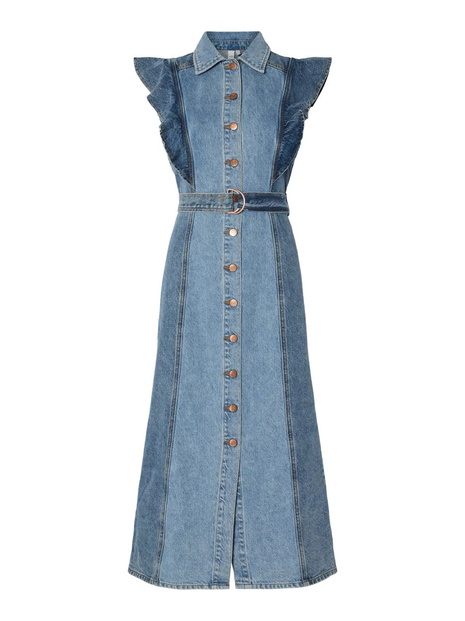 YAS Cawi Denim Klänning