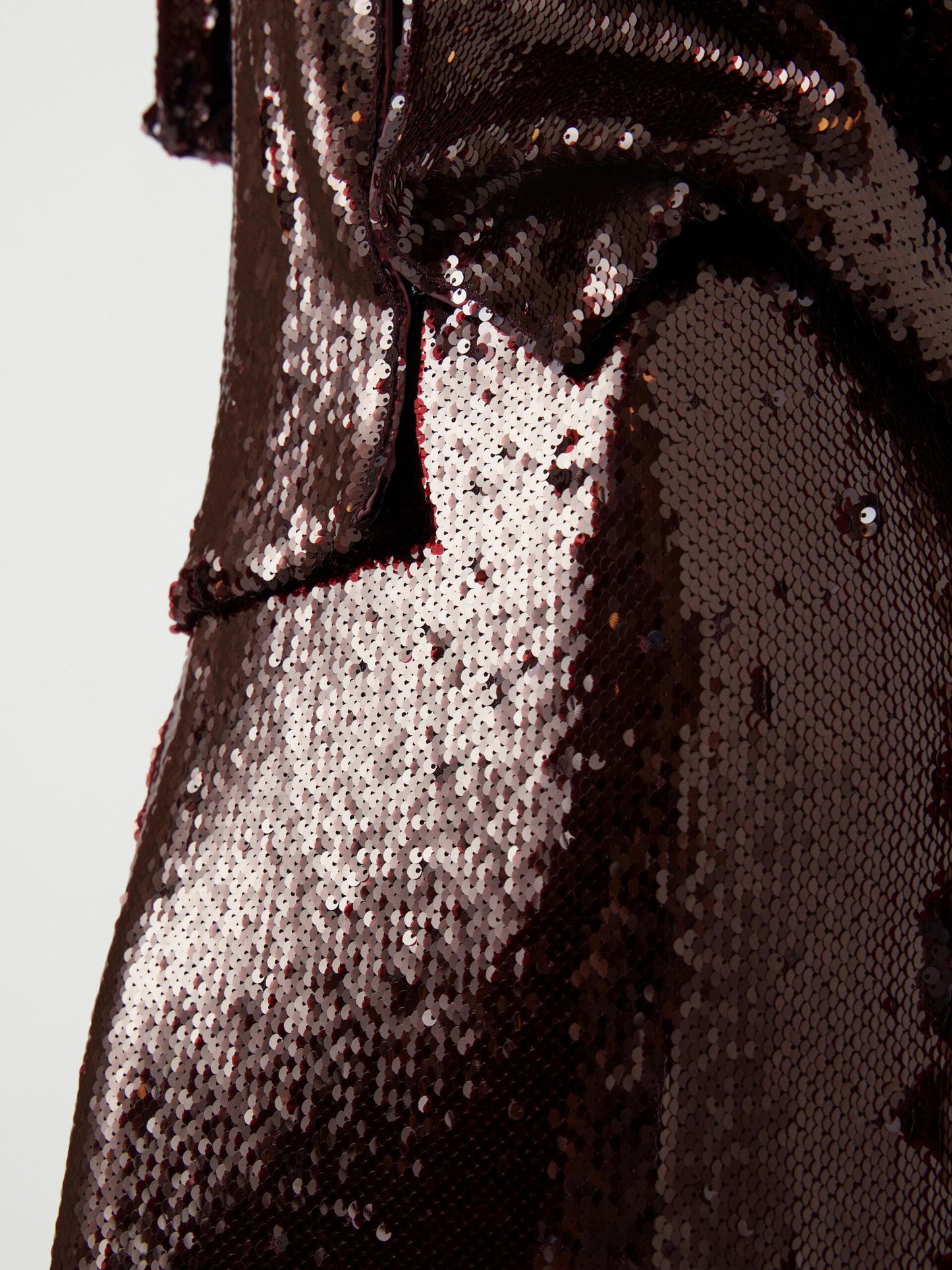 YAS Royalina Sequin Skirt