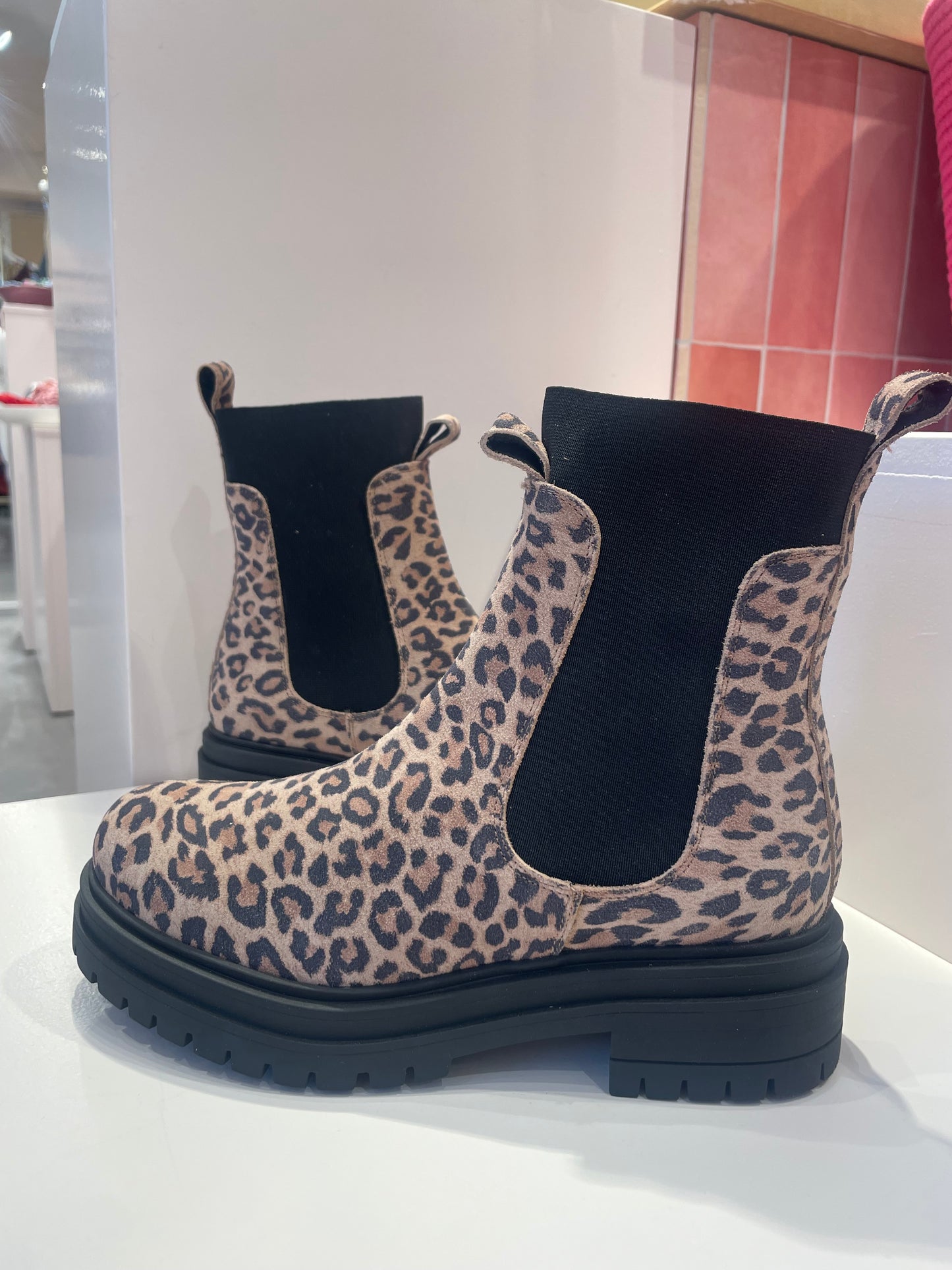 KMB Kasama Leopard Boots