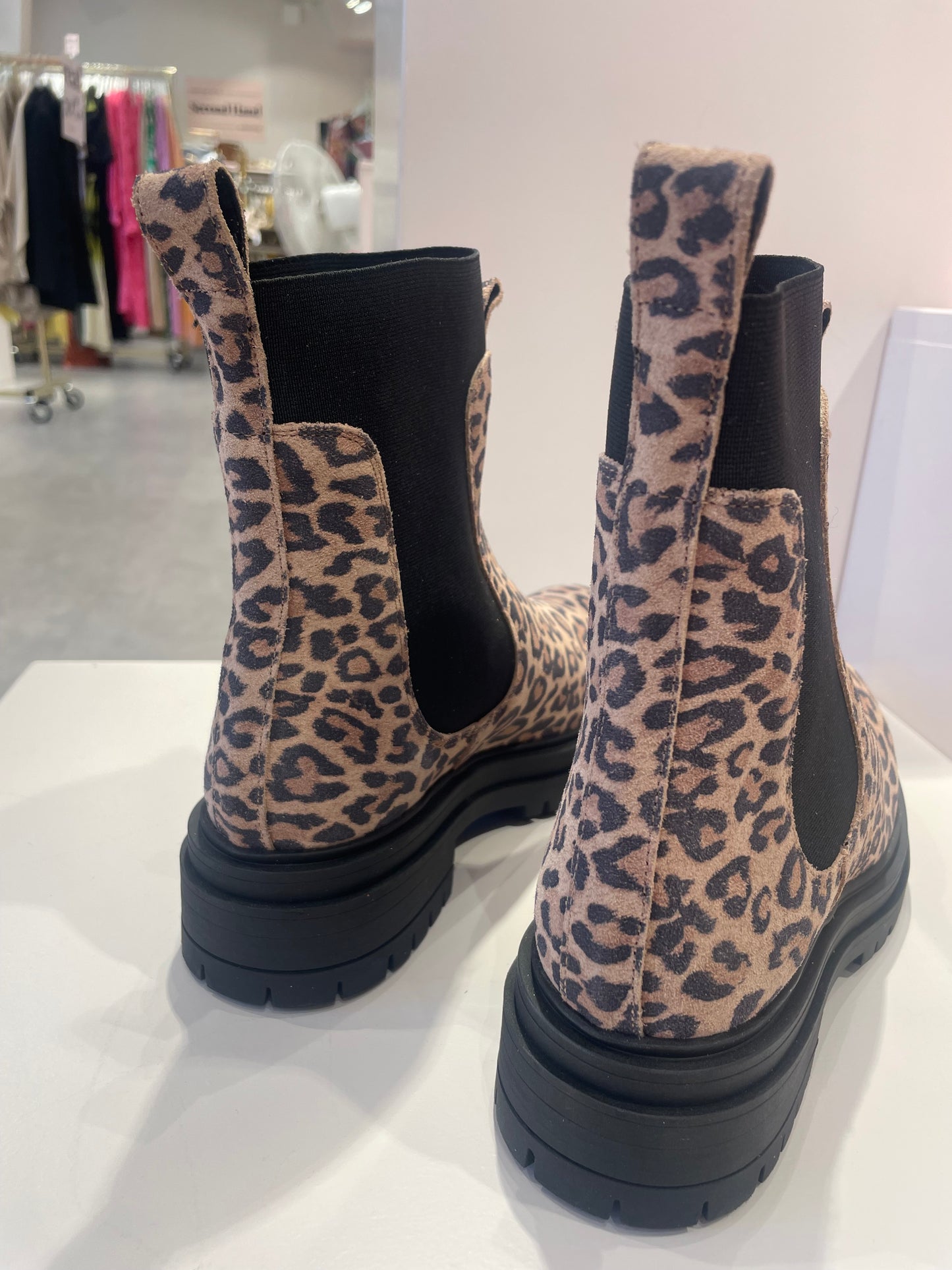 KMB Kasama Leopard Boots