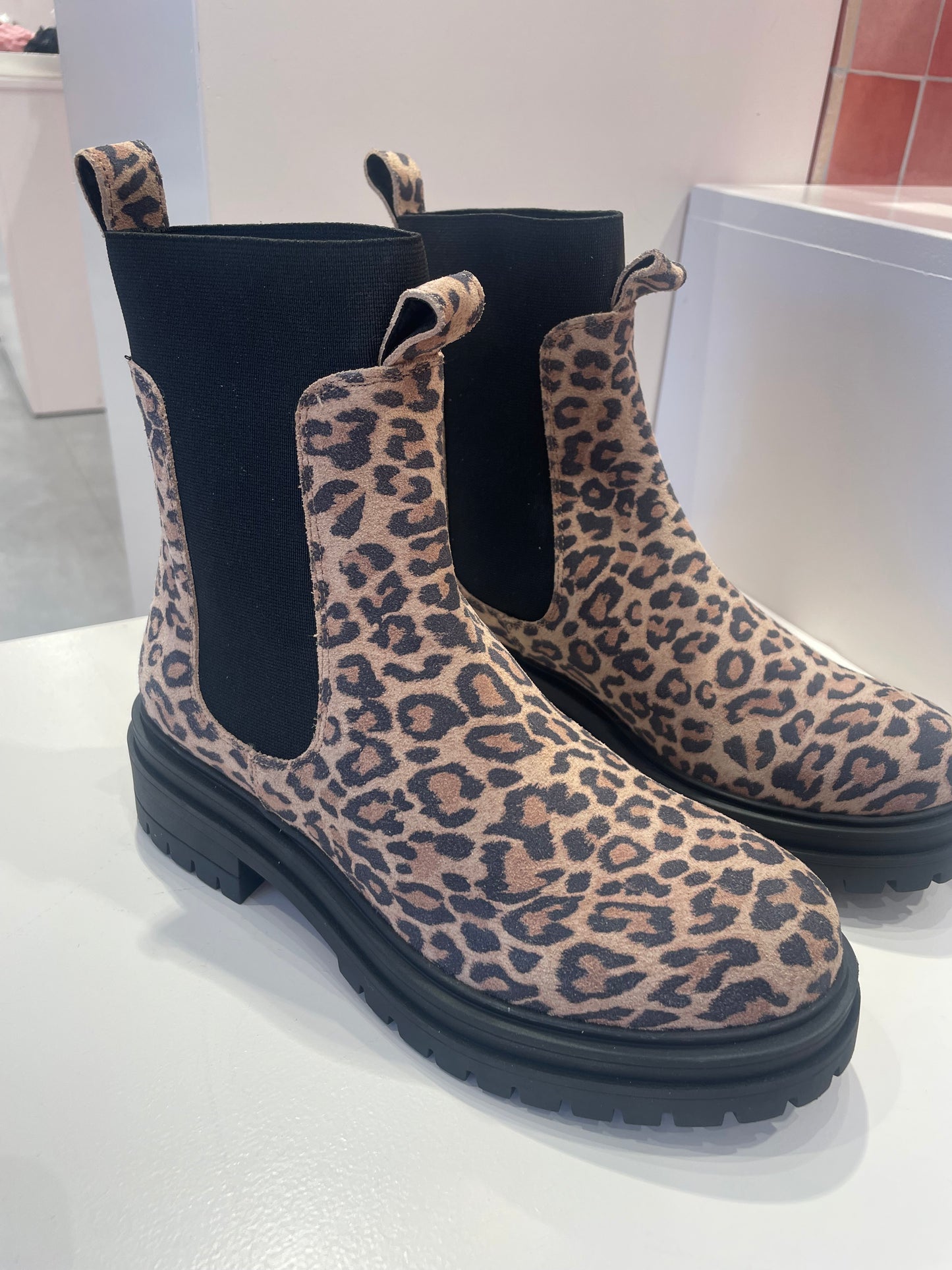 KMB Kasama Leopard Boots