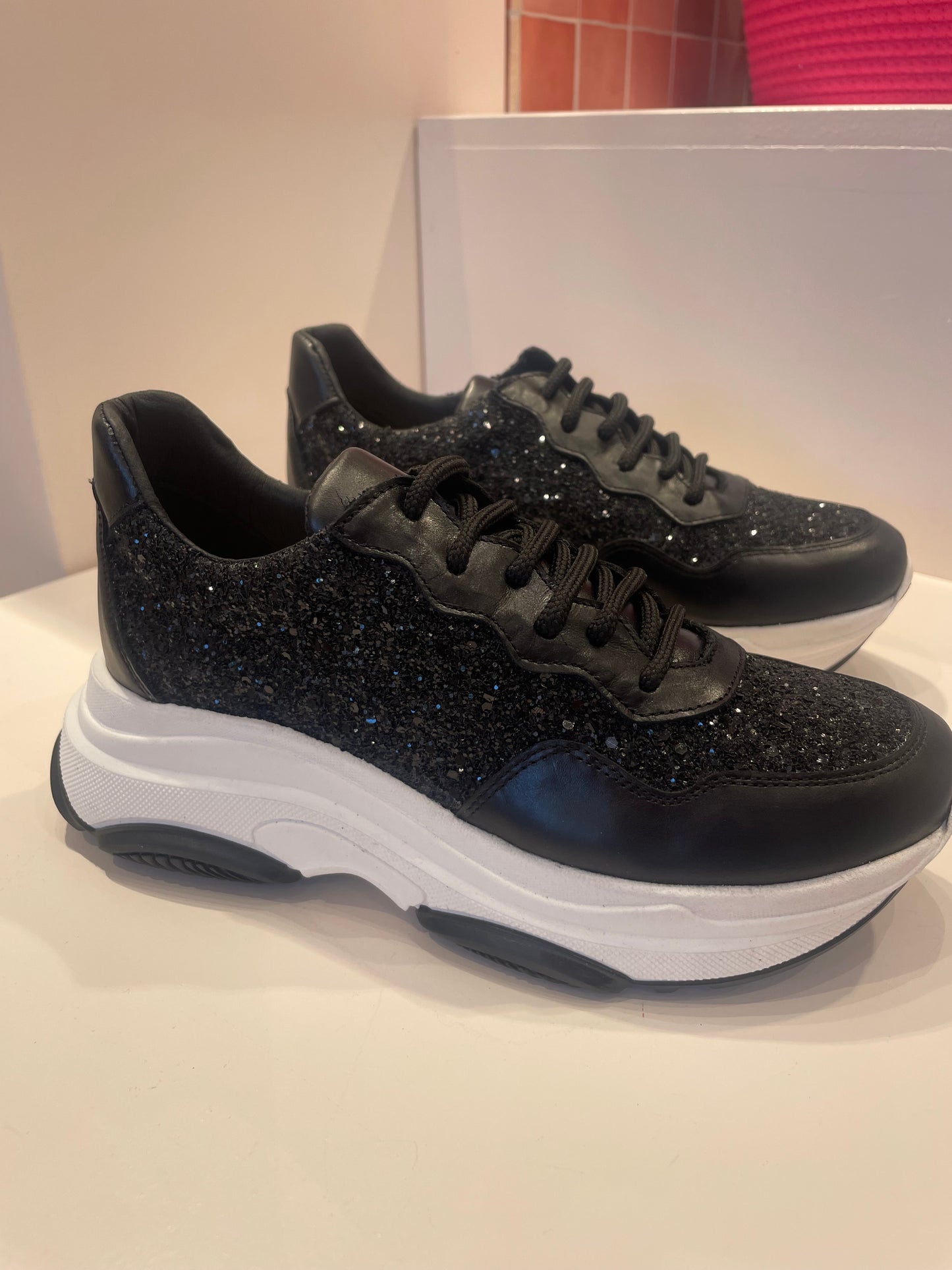 KMB Napa Glitter Sneakers