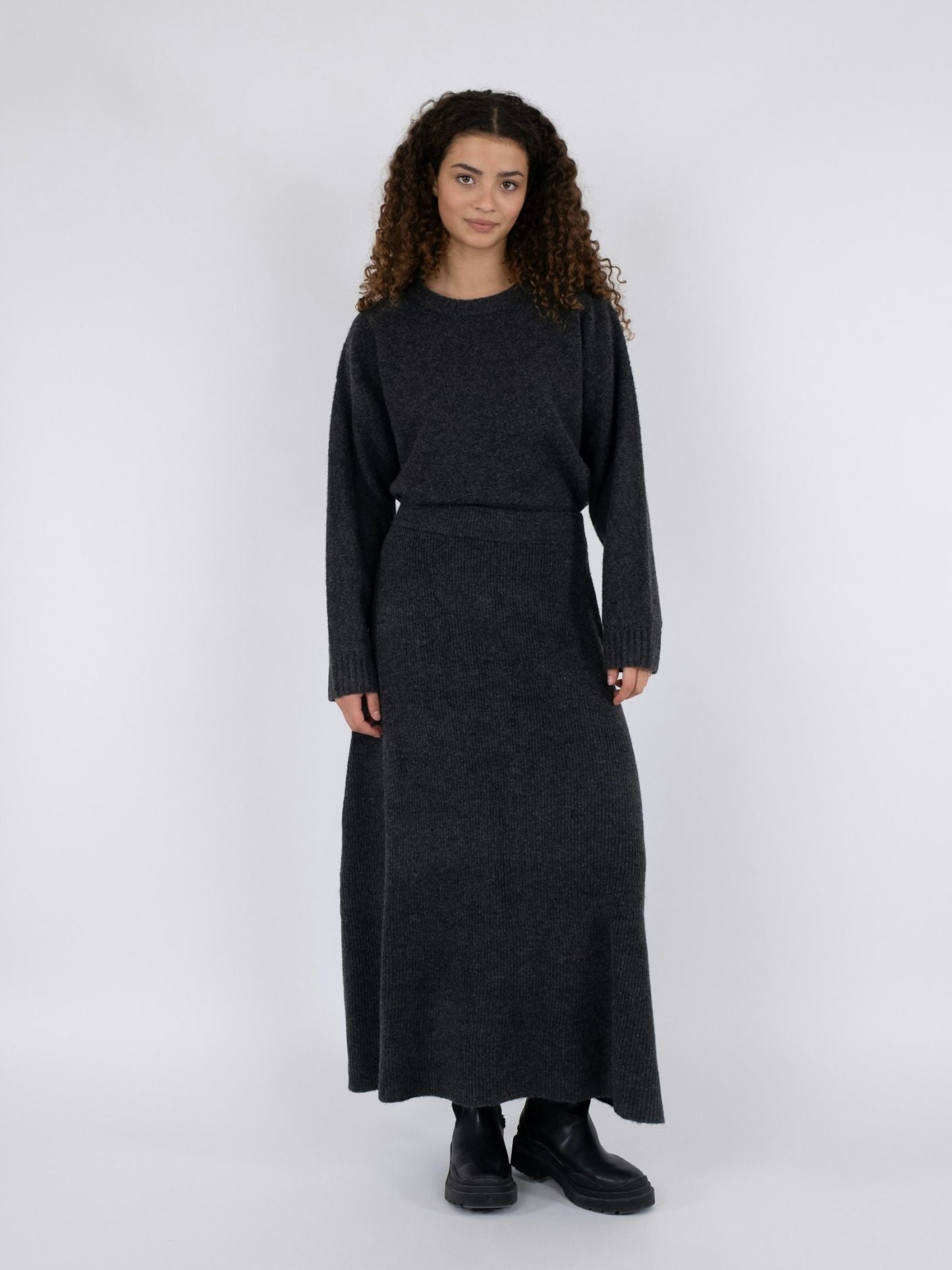 Neo Noir Arwin Knit Skirt