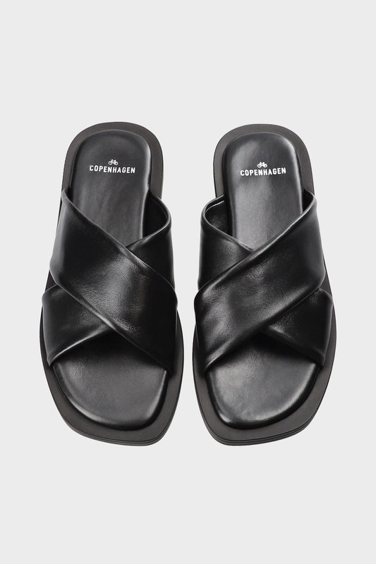 Copenhagen Studios Nappa Black Sandals