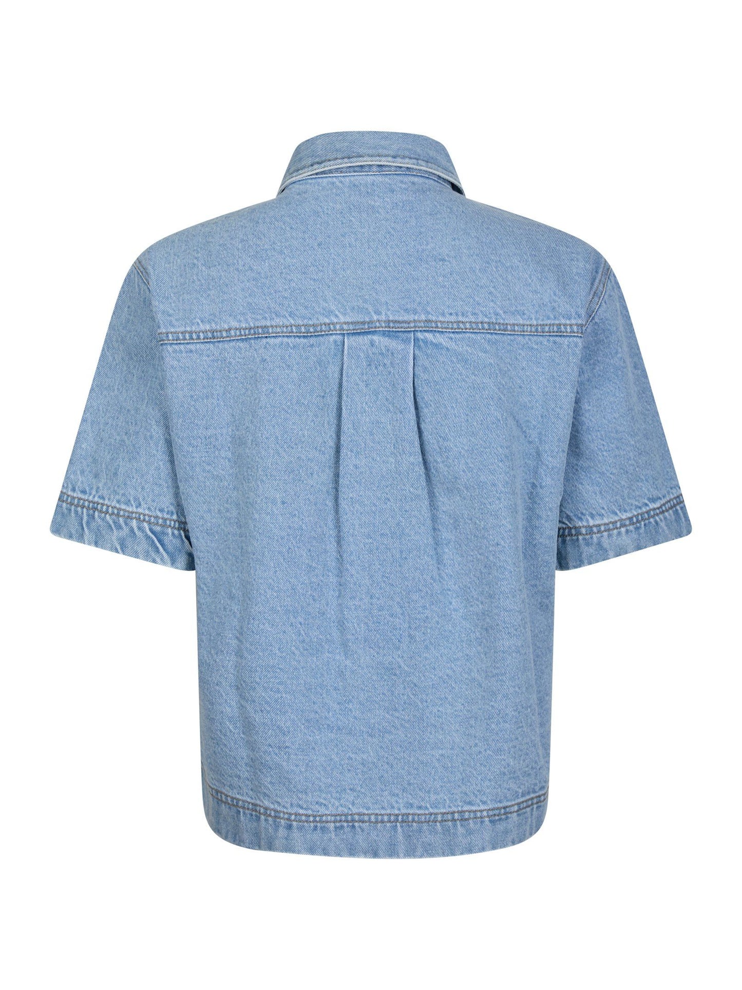 Neo Noir Tiki Denim Shirt