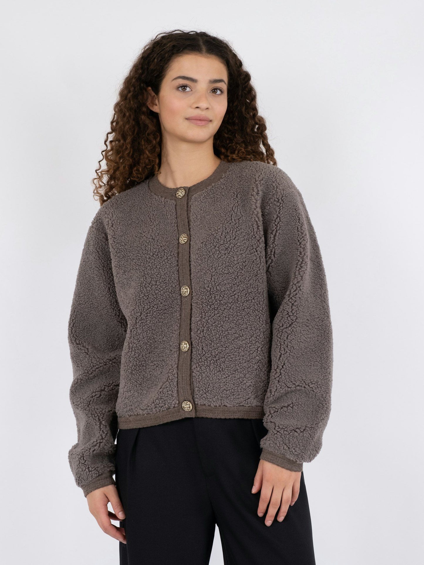 Neo Noir Limo Fluffy Knit