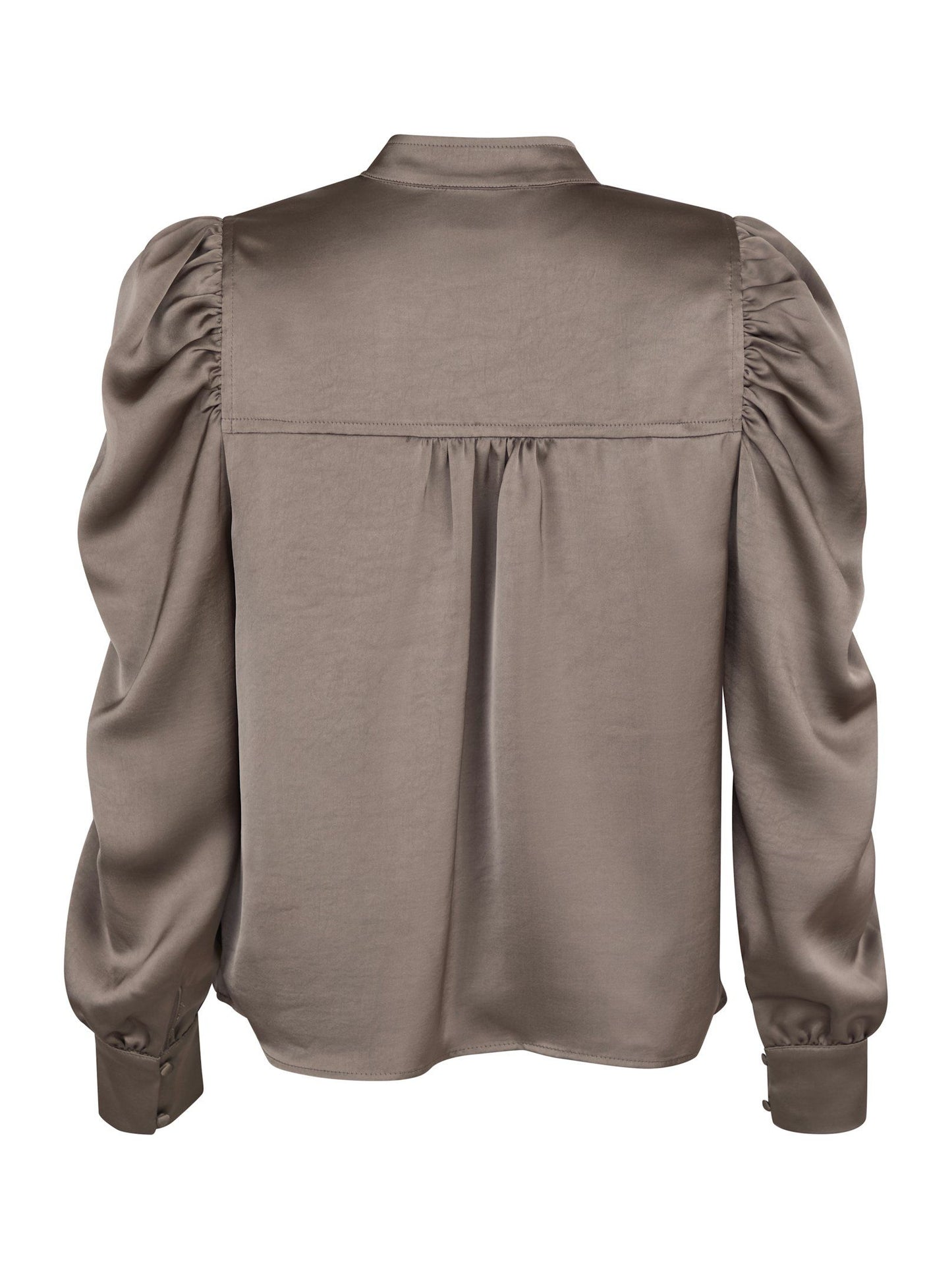 Neo Noir Rosslyn Heavy Sateen Blus