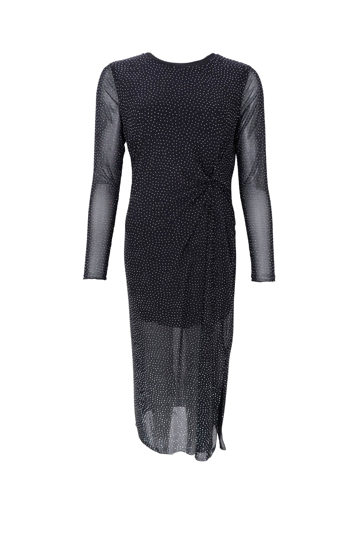 Black Colour Alexis Dress