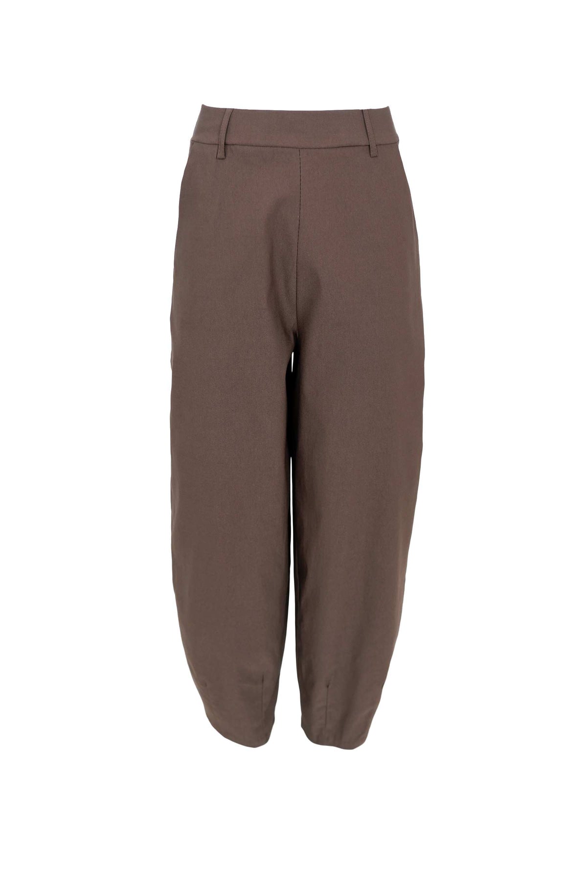 Black Colour Beverly Barrel Pants