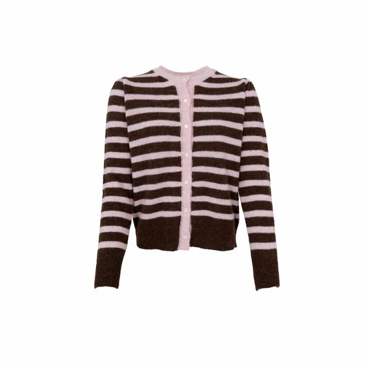 Black Colour Puff Cardigan