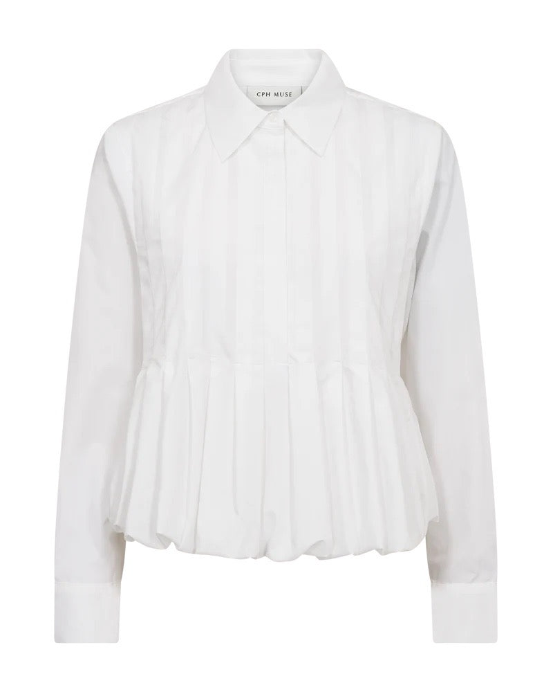 Copenhagen Muse Pleat Shirt