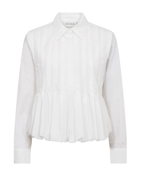 Copenhagen Muse Pleat Shirt